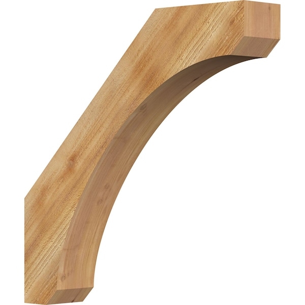 Ekena Millwork 4"W x 22"D x 22"H Legacy Rough Sawn Knee Brace, Western Red Cedar BRC04X22X22LEC00RWR - main
